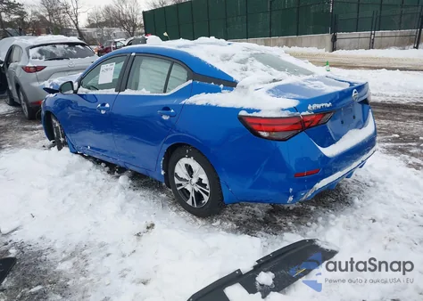 2021 Nissan Sentra Sv Xtronic Cvt z USA, uszkodzony, nr VIN 3N1AB8CV3MY216637